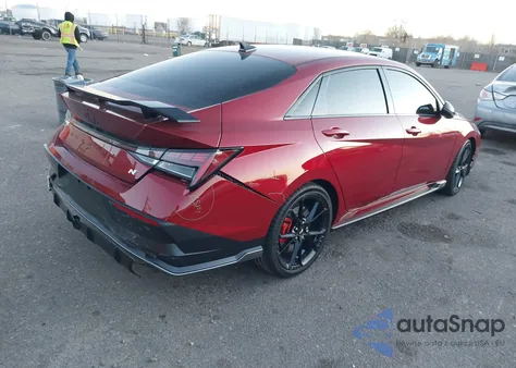 2025 Hyundai Elantra N from USA, damaged, VIN KMHLW4DK3SU032964